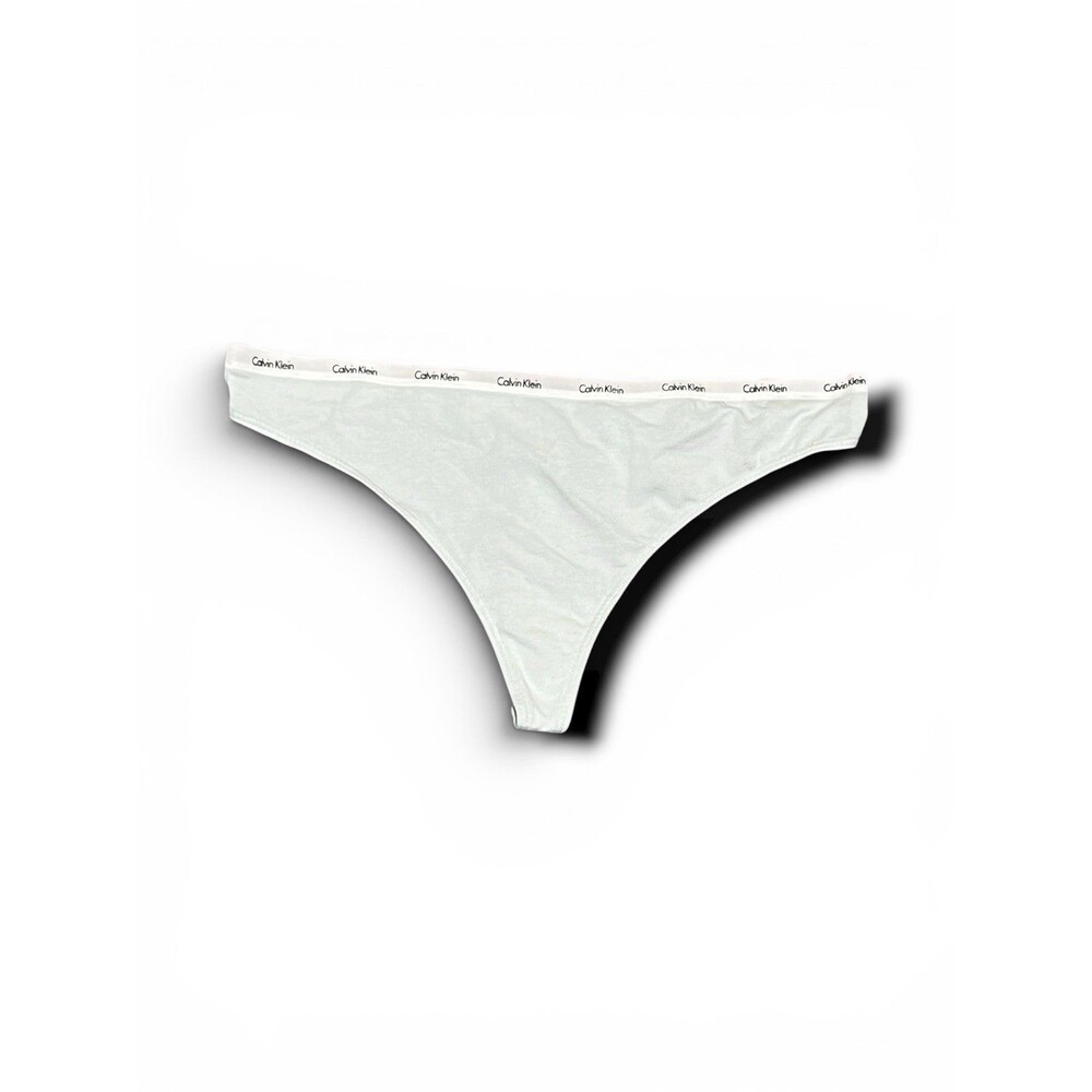Calvin Klein Womens Logo Waistband Thong - Med (NWOT)
